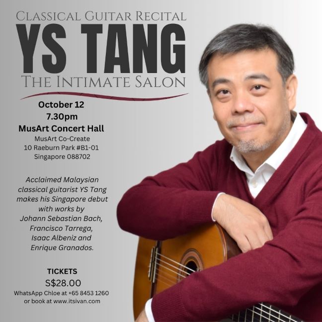 classical guitar concert in Singapore