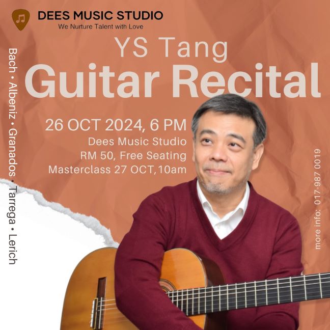 classical guitar concert in Melaka