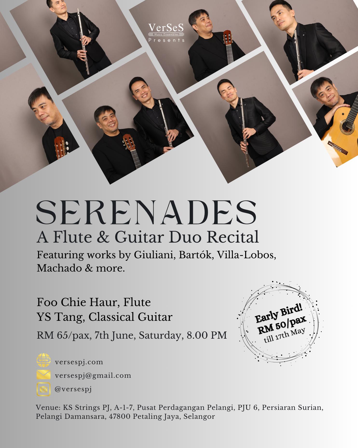 classical guitar and flute concert in KL